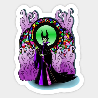 All Hail Maleficent Sticker